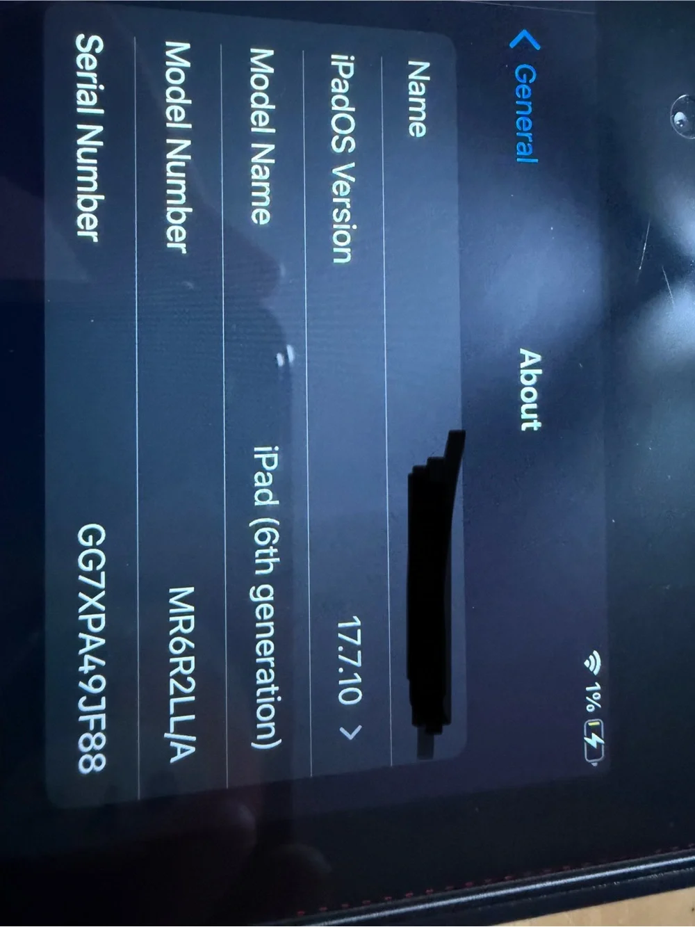 Apple iPad 6th gen
